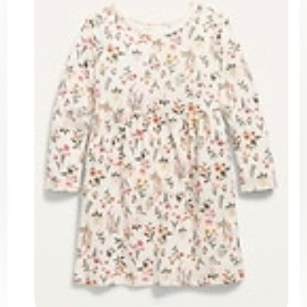 Old Navy NWT Fit and Flare Printed Jersey Dress for Toddler Girls